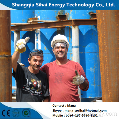 Pyrolysis Equipment for Used Tires with Heating Method